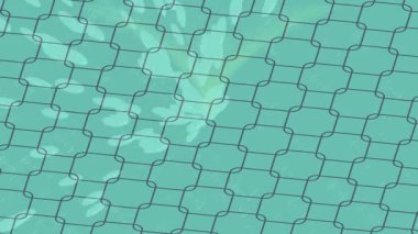 Benzersiz dijital animasyon tarzı grafikleri olan yaratıcı ortam tasarımı için yenilikçi hareket dokusu