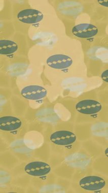 Profesyonel video projeleri sanat tarzı için organik hareketli arkaplan tasarımı