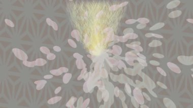 Profesyonel video projeleri sanat tarzı için organik hareketli arkaplan tasarımı