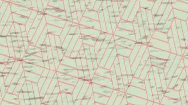 Benzersiz dijital animasyon tarzı grafikleri olan yaratıcı ortam tasarımı için yenilikçi hareket dokusu