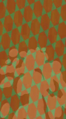 Soyut hareket desenli fütüristik video üretimi için dinamik dijital arkaplan