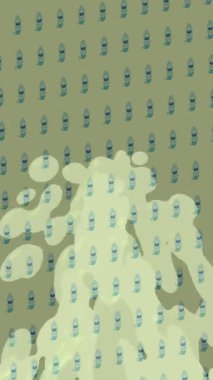 Profesyonel video projeleri sanat tarzı için organik hareketli arkaplan tasarımı