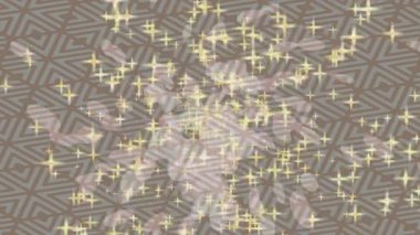 Benzersiz dijital animasyon tarzı grafikleri olan yaratıcı ortam tasarımı için yenilikçi hareket dokusu