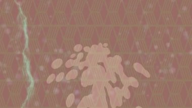 Modern medya üretimi için fütüristik dijital soyut doku sinematik tarz hareketli grafik ögesi