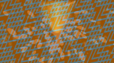 Benzersiz dijital animasyon tarzı grafikleri olan yaratıcı ortam tasarımı için yenilikçi hareket dokusu