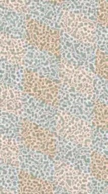 Benzersiz dijital animasyon tarzı grafikleri olan yaratıcı ortam tasarımı için yenilikçi hareket dokusu