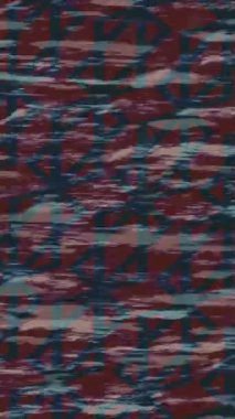 Lüks hareket projeleri için soyut tasarım stili animasyonu olan üst düzey dijital doku