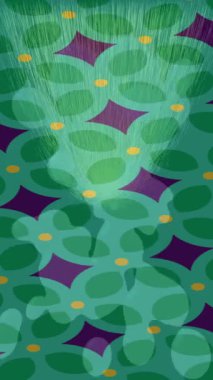 Organik desenli yüzey giriş stili video film sanatı ile soyut arkaplan tasarımı