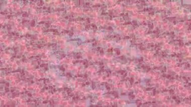 Soyut hareket desenli fütüristik video üretimi için dinamik dijital arkaplan