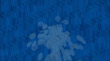 Modern medya üretimi için fütüristik dijital soyut doku sinematik tarz hareketli grafik ögesi