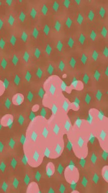 Organik desenli yüzey giriş stili video film sanatı ile soyut arkaplan tasarımı