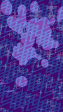 Benzersiz dijital animasyon tarzı grafikleri olan yaratıcı ortam tasarımı için yenilikçi hareket dokusu