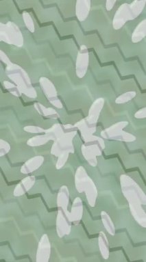 Benzersiz dijital animasyon tarzı grafikleri olan yaratıcı ortam tasarımı için yenilikçi hareket dokusu