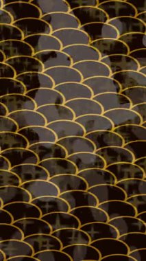 Lüks hareket projeleri için soyut tasarım stili animasyonu olan üst düzey dijital doku