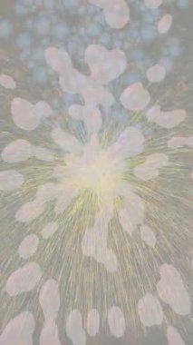 Lüks hareket projeleri için soyut tasarım stili animasyonu olan üst düzey dijital doku