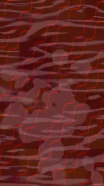 Soyut hareket desenli fütüristik video üretimi için dinamik dijital arkaplan