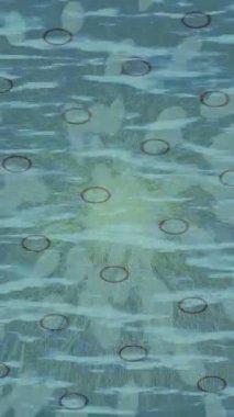 Benzersiz video giriş tasarımı projeleri için detaylı yüzey kalıbı film animasyon stili grafik girişi