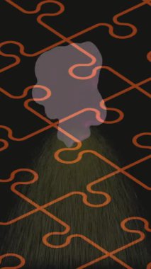 Benzersiz dijital animasyon tarzı grafikleri olan yaratıcı ortam tasarımı için yenilikçi hareket dokusu