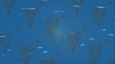 Dijital doku yüzey tasarım biçimi ile modern video animasyonu için gelişmiş hareket grafikleri