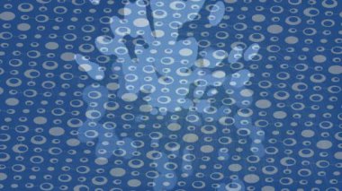 Organik desenli yüzey giriş stili video film sanatı ile soyut arkaplan tasarımı