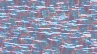 Soyut hareket desenli fütüristik video üretimi için dinamik dijital arkaplan