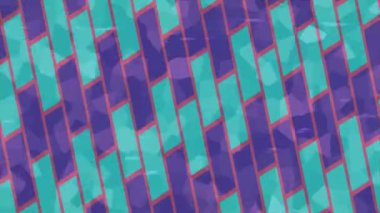 Dijital doku yüzey tasarım biçimi ile modern video animasyonu için gelişmiş hareket grafikleri