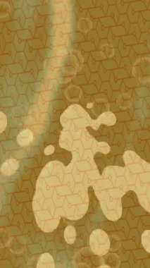 Lüks hareket projeleri için soyut tasarım stili animasyonu olan üst düzey dijital doku