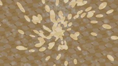 Organik desenli yüzey giriş stili video film sanatı ile soyut arkaplan tasarımı