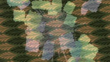 Benzersiz hareket grafikleri tasarım sanatına sahip yaratıcı film üretimi için özet bir arkaplan