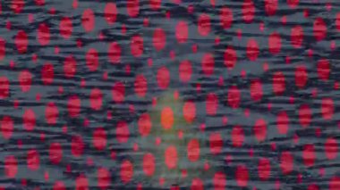 Benzersiz dijital animasyon tarzı grafikleri olan yaratıcı ortam tasarımı için yenilikçi hareket dokusu