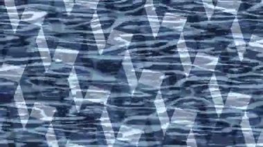 Benzersiz dijital animasyon tarzı grafikleri olan yaratıcı ortam tasarımı için yenilikçi hareket dokusu