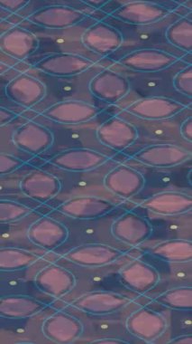 Soyut hareket desenli fütüristik video üretimi için dinamik dijital arkaplan