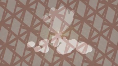 Benzersiz hareket grafikleri tasarım sanatına sahip yaratıcı film üretimi için özet bir arkaplan