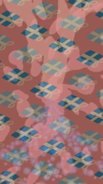 Benzersiz video giriş tasarımı projeleri için detaylı yüzey kalıbı film animasyon stili grafik girişi