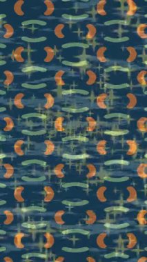 Estetik doku arkaplan tasarımı renkli hareket grafikleri ile moda film giriş profosyoneli