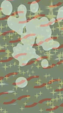 Profesyonel video projeleri sanat tarzı için organik hareketli arkaplan tasarımı