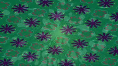 Soyut hareket desenli fütüristik video üretimi için dinamik dijital arkaplan