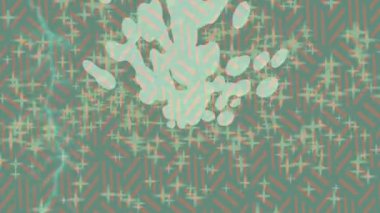 Soyut hareket desenli fütüristik video üretimi için dinamik dijital arkaplan