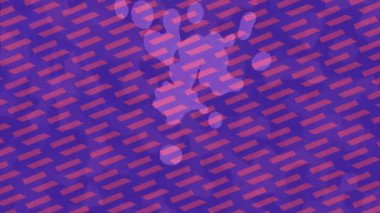 Benzersiz dijital animasyon tarzı grafikleri olan yaratıcı ortam tasarımı için yenilikçi hareket dokusu