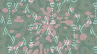 Soyut hareket desenli fütüristik video üretimi için dinamik dijital arkaplan