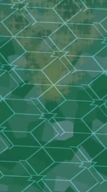 Dijital doku yüzey tasarım biçimi ile modern video animasyonu için gelişmiş hareket grafikleri