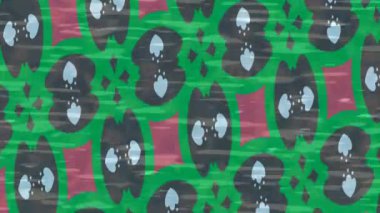 Benzersiz video giriş tasarımı projeleri için detaylı yüzey kalıbı film animasyon stili grafik girişi