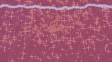 Lüks hareket projeleri için soyut tasarım stili animasyonu olan üst düzey dijital doku