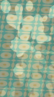 Soyut hareket desenli fütüristik video üretimi için dinamik dijital arkaplan