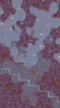 Estetik doku arkaplan tasarımı renkli hareket grafikleri ile moda film giriş profosyoneli