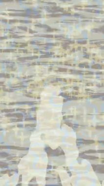 Benzersiz video giriş tasarımı projeleri için detaylı yüzey kalıbı film animasyon stili grafik girişi