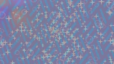 Dijital doku yüzey tasarım biçimi ile modern video animasyonu için gelişmiş hareket grafikleri