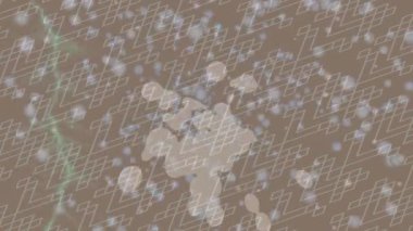 Organik desenli yüzey giriş stili video film sanatı ile soyut arkaplan tasarımı