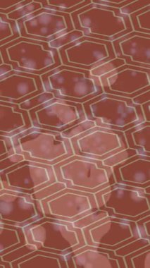 Benzersiz dijital animasyon tarzı grafikleri olan yaratıcı ortam tasarımı için yenilikçi hareket dokusu