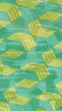 Benzersiz video giriş tasarımı projeleri için detaylı yüzey kalıbı film animasyon stili grafik girişi